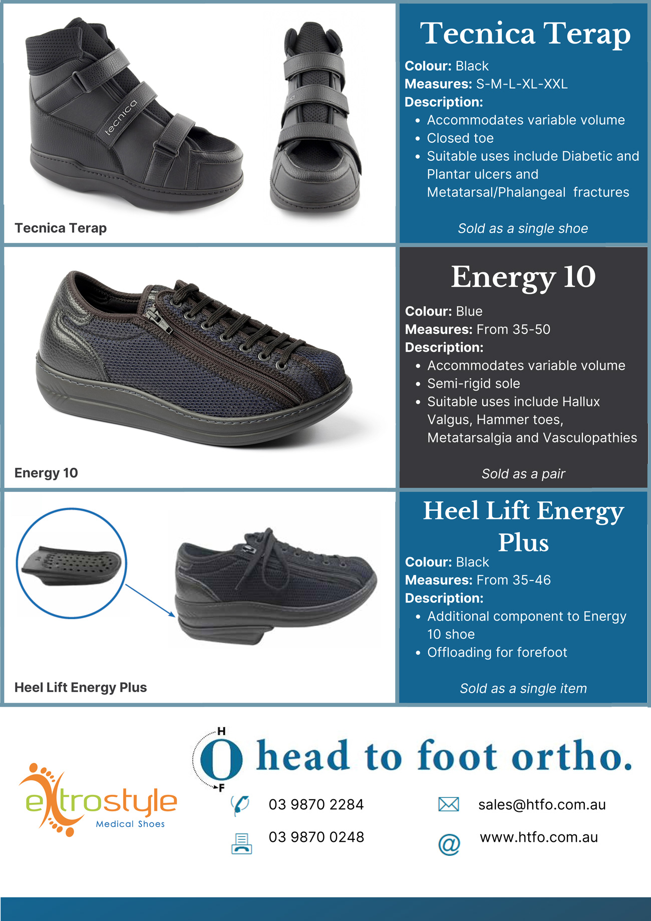 Diabetic Footwear Head to Foot Orthotics